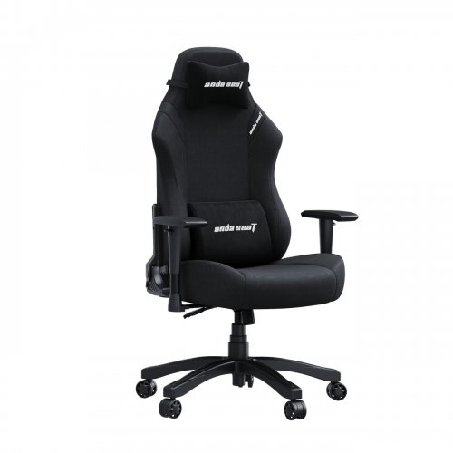 Игровое кресло Anda Seat Luna L (AD18-44-B-F) Black купить в Украине: Киев, Днепр, Харьков, Одесса  | Низкая цена, отзывы, характеристики от TELEMART фото