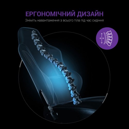 Игровое кресло Anda Seat Luna L (AD18-44-B-F) Black купить в Украине: Киев, Днепр, Харьков, Одесса  | Низкая цена, отзывы, характеристики от TELEMART фото