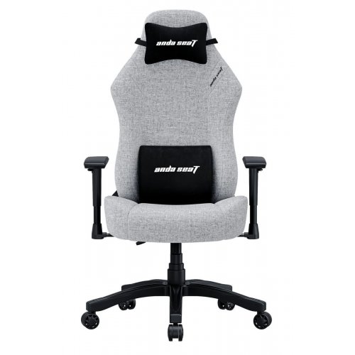 Ігрове крісло Anda Seat Luna L (AD18-44-G-F) Grey купити в Україні: Київ, Львів, Хмельницький, Тернопіль, Івано-Франківськ | Низька ціна, відгуки, характеристики від TELEMART фото