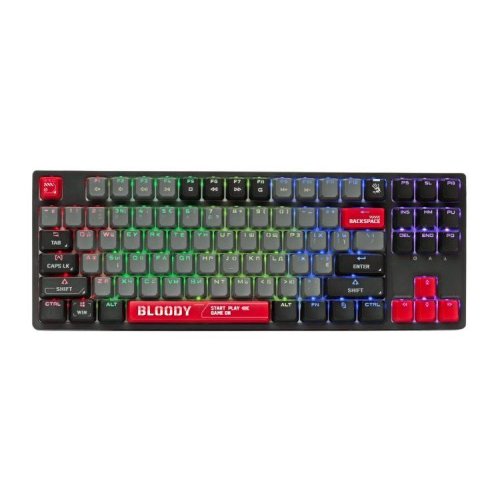 Фото Клавіатура A4Tech Bloody S87 Energy Red
