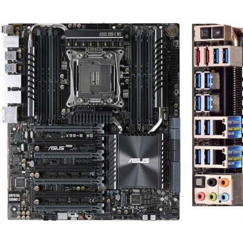 Продати Материнська плата Asus X99-E-WS (s2011, Intel X99) за Trade-In у інтернет-магазині Телемарт - Київ, Дніпро, Україна фото