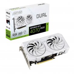 Відеокарта Asus Dual GeForce RTX 4070 SUPER EVO White 12228MB (DUAL-RTX4070S-12G-EVO-WHITE)