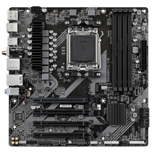 Продать Материнская плата Gigabyte B650M C V3 (sAM5, AMD B650) по Trade-In интернет-магазине Телемарт - Киев, Днепр, Украина фото