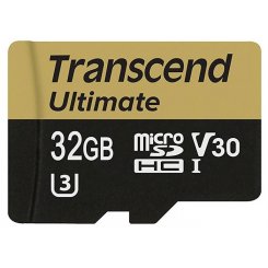 Карта пам'яті Transcend microSDHC MLC 32GB UHS-I U3 R95/W60MB/s (без адаптера) (TS32GUSDU3M)