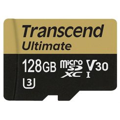 Карта пам'яті Transcend microSDXC MLC 128GB UHS-I U3 R95/W60MB/s (без адаптера) (TS128GUSDU3M)