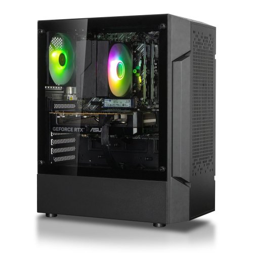 Компьютер Boxed Gaming RTX3060 Pro (BGP-5500N3060-16S1TBKSH) Black/Shadow купить в Украине: Киев, Днепр, Харьков, Одесса  | Низкая цена, отзывы, характеристики от TELEMART фото