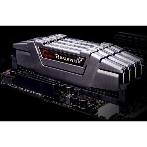 ОЗП G.Skill DDR4 8GB 3600Mhz Ripjaws V Black (F4-3600C18S-8GVK) купити в Україні: Київ, Львів, Хмельницький, Тернопіль | Перевірка сумісності, низька ціна, відгуки, характеристики від TELEMART фото