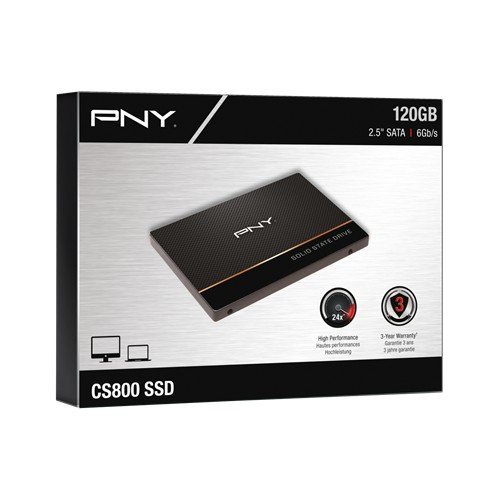 Photo SSD Drive PNY CS800 Series 120GB 2.5