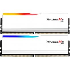 ОЗУ G.Skill DDR5 64GB (2x32GB) 6000Mhz Ripjaws M5 RGB White (F5-6000J3238G32GX2-RM5RW)