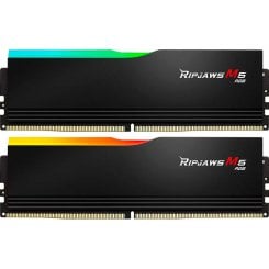 ОЗУ G.Skill DDR5 64GB (2x32GB) 6400Mhz Ripjaws M5 RGB Black (F5-6400J3239G32GX2-RM5RK)