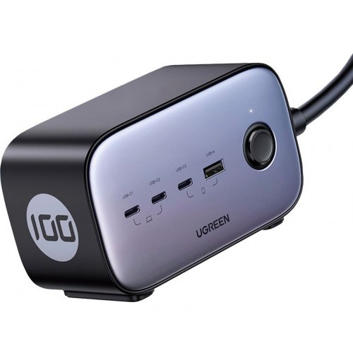Купить Сетевое зарядное устройство Ugreen CD270 Nexode Pro USB + 3 x USB Type-C 100W (60167) Grey - цена в Харькове, Киеве, Днепре, Одессе
в интернет-магазине Telemart фото