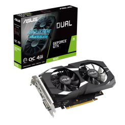 Відеокарта Asus GeForce GTX 1650 Dual V2 OC 4096MB (DUAL-GTX1650-O4GD6-P-V2) (Відновлено продавцем, 649299)