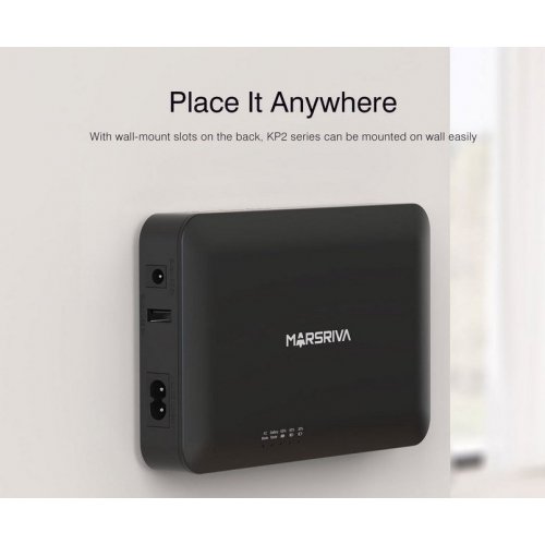 ИБП для роутеров Marsriva KP2 EC 18W 8000Ah купить в Украине: Киев, Днепр, Харьков, Одесса  | Низкая цена, отзывы, характеристики от TELEMART фото