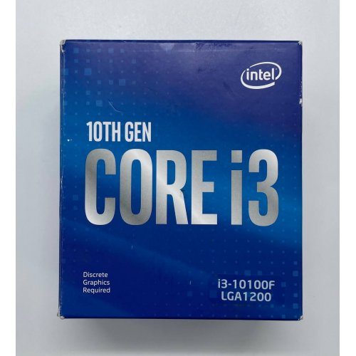 Купить Процессор Intel Core i3-10100F 3.6(4.3)GHz 6MB s1200 Box (BX8070110100F) (Восстановлено продавцом, 649429) с проверкой совместимости: обзор, характеристики, цена в Киеве, Днепре, Одессе, Харькове, Украине | интернет-магазин TELEMART.UA фото