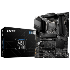Материнська плата MSI Z490-A PRO (s1200, Intel Z490) (Відновлено продавцем, 649704)