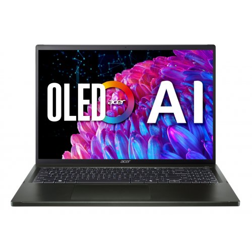 Купити Ноутбук Acer Swift Edge SFE16-44 (NX.KTDEU.002) Olivine Black - ціна в Києві, Львові, Вінниці, Хмельницькому, Франківську, Україні | інтернет-магазин TELEMART.UA фото