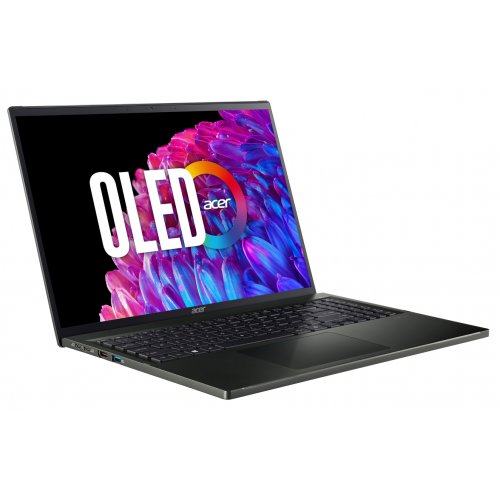 Купити Ноутбук Acer Swift Edge SFE16-44 (NX.KTDEU.002) Olivine Black - ціна в Києві, Львові, Вінниці, Хмельницькому, Франківську, Україні | інтернет-магазин TELEMART.UA фото