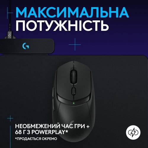 Фото Мышка Logitech G309 Lightspeed Wireless (910-007199) Black