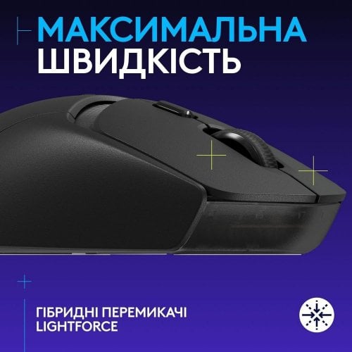 Купить Мышка Logitech G309 Lightspeed Wireless (910-007199) Black - цена в Харькове, Киеве, Днепре, Одессе
в интернет-магазине Telemart фото