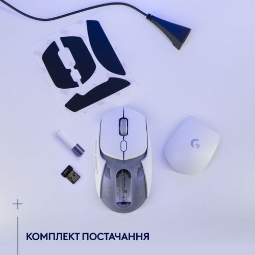 Купить Мышка Logitech G309 Lightspeed Wireless (910-007207) White - цена в Харькове, Киеве, Днепре, Одессе
в интернет-магазине Telemart фото