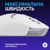 Фото Миша Logitech G309 Lightspeed Wireless (910-007207) White