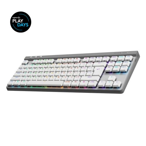 Фото Клавиатура Logitech G515 TKL Mechanical Tactile Wireless (920-012539) White