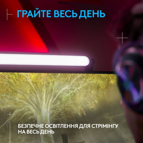 Купити Студійне світло для стрімінгу Logitech Litra Beam TrueSoft (946-000020) Graphite - ціна в Києві, Львові, Вінниці, Хмельницькому, Франківську, Україні | інтернет-магазин TELEMART.UA фото