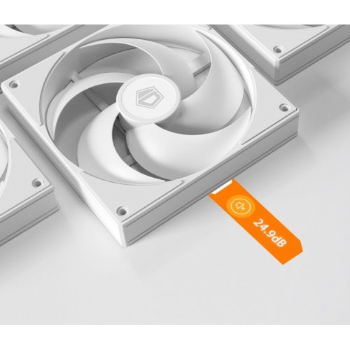 Кулер для корпуса ID-Cooling AS 140 (AS-140-W) White купити з перевіркою сумісності: огляд, характеристики, ціна у Києві, Львові, Вінниці, Хмельницькому, Івано-Франківську, Україні | інтернет-магазин TELEMART.UA фото