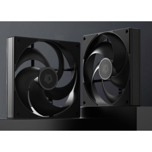 Купить Кулер для корпуса ID-Cooling AS 140 Duet (AS-140-K DUET) Black с проверкой совместимости: обзор, характеристики, цена в Киеве, Днепре, Одессе, Харькове, Украине | интернет-магазин TELEMART.UA фото