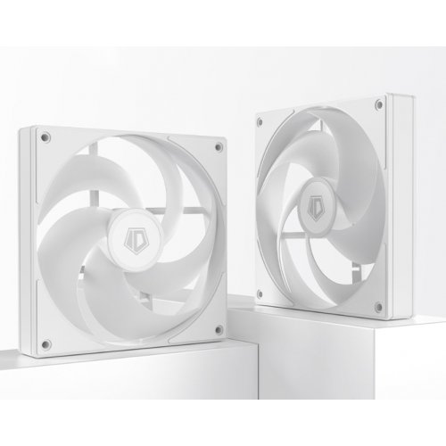 Купить Кулер для корпуса ID-Cooling AS 140 Duet (AS-140-W DUET) White с проверкой совместимости: обзор, характеристики, цена в Киеве, Днепре, Одессе, Харькове, Украине | интернет-магазин TELEMART.UA фото