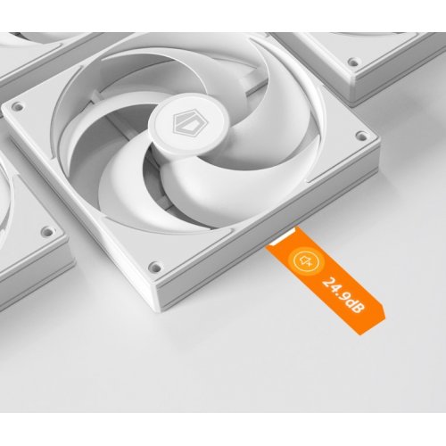 Купить Кулер для корпуса ID-Cooling AS 140 Duet (AS-140-W DUET) White с проверкой совместимости: обзор, характеристики, цена в Киеве, Днепре, Одессе, Харькове, Украине | интернет-магазин TELEMART.UA фото