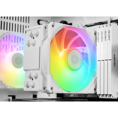 Купить Кулер для корпуса ID-Cooling TF 12025 PRO ARGB (TF-12025-PRO-ARGB-WHITE) White с проверкой совместимости: обзор, характеристики, цена в Киеве, Днепре, Одессе, Харькове, Украине | интернет-магазин TELEMART.UA фото