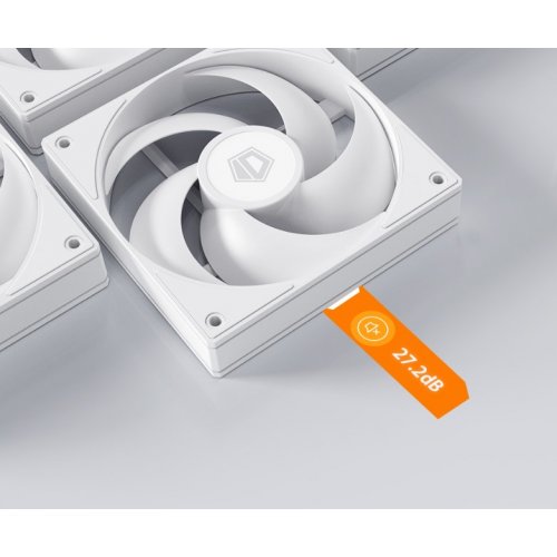 Купить Кулер для корпуса ID-Cooling AS 120 (AS-120-W) White с проверкой совместимости: обзор, характеристики, цена в Киеве, Днепре, Одессе, Харькове, Украине | интернет-магазин TELEMART.UA фото