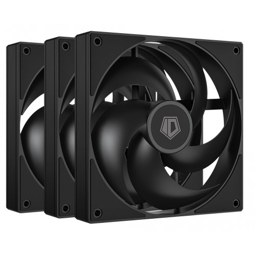 Купить Кулер для корпуса ID-Cooling AS 120 Trio (AS-120-K TRIO) Black с проверкой совместимости: обзор, характеристики, цена в Киеве, Днепре, Одессе, Харькове, Украине | интернет-магазин TELEMART.UA фото