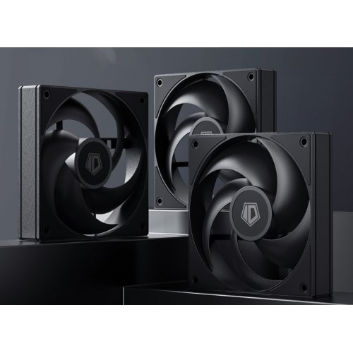 Купить Кулер для корпуса ID-Cooling AS 120 Trio (AS-120-K TRIO) Black с проверкой совместимости: обзор, характеристики, цена в Киеве, Днепре, Одессе, Харькове, Украине | интернет-магазин TELEMART.UA фото