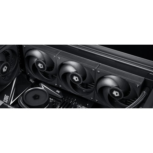 Купить Кулер для корпуса ID-Cooling AS 120 Trio (AS-120-K TRIO) Black с проверкой совместимости: обзор, характеристики, цена в Киеве, Днепре, Одессе, Харькове, Украине | интернет-магазин TELEMART.UA фото