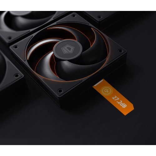 Купить Кулер для корпуса ID-Cooling AS 120 Trio (AS-120-K TRIO) Black с проверкой совместимости: обзор, характеристики, цена в Киеве, Днепре, Одессе, Харькове, Украине | интернет-магазин TELEMART.UA фото