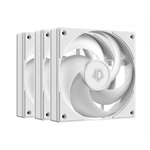 Купить Кулер для корпуса ID-Cooling AS 120 Trio (AS-120-W TRIO) White с проверкой совместимости: обзор, характеристики, цена в Киеве, Днепре, Одессе, Харькове, Украине | интернет-магазин TELEMART.UA фото