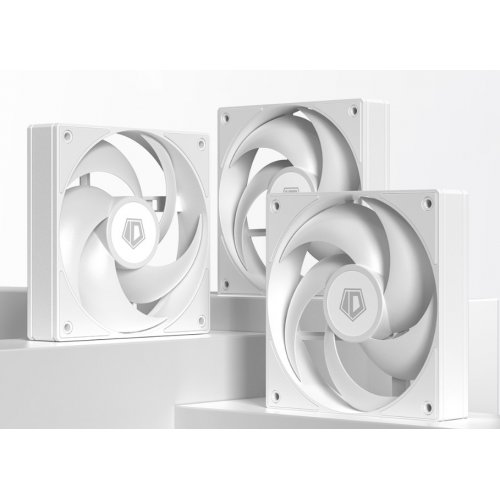 Купить Кулер для корпуса ID-Cooling AS 120 Trio (AS-120-W TRIO) White с проверкой совместимости: обзор, характеристики, цена в Киеве, Днепре, Одессе, Харькове, Украине | интернет-магазин TELEMART.UA фото