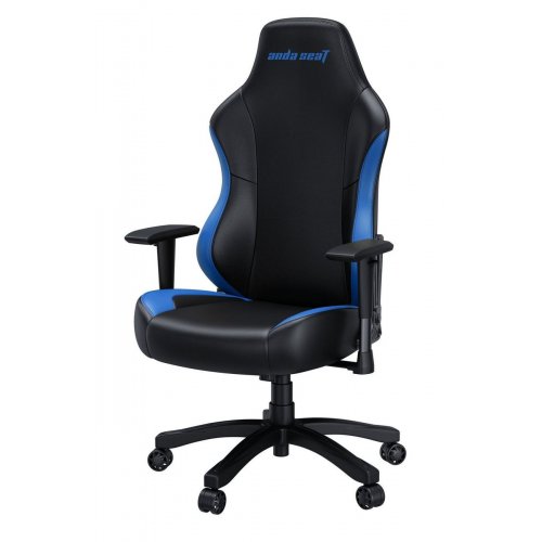 Игровое кресло Anda Seat Luna L (AD18-48-BS-PV) Black/Blue купить в Украине: Киев, Днепр, Харьков, Одесса  | Низкая цена, отзывы, характеристики от TELEMART фото