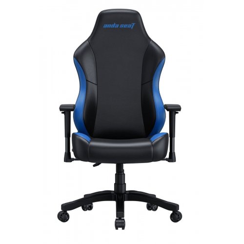 Игровое кресло Anda Seat Luna L (AD18-48-BS-PV) Black/Blue купить в Украине: Киев, Днепр, Харьков, Одесса  | Низкая цена, отзывы, характеристики от TELEMART фото