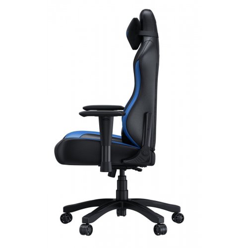 Игровое кресло Anda Seat Luna L (AD18-48-BS-PV) Black/Blue купить в Украине: Киев, Днепр, Харьков, Одесса  | Низкая цена, отзывы, характеристики от TELEMART фото