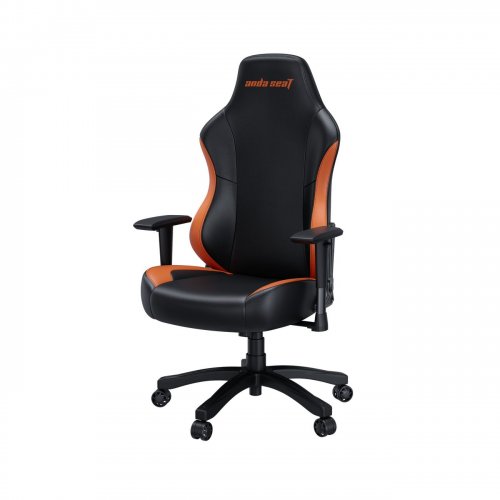 Игровое кресло Anda Seat Luna L (AD18-48-BO-PV) Black/Orange купить в Украине: Киев, Днепр, Харьков, Одесса  | Низкая цена, отзывы, характеристики от TELEMART фото