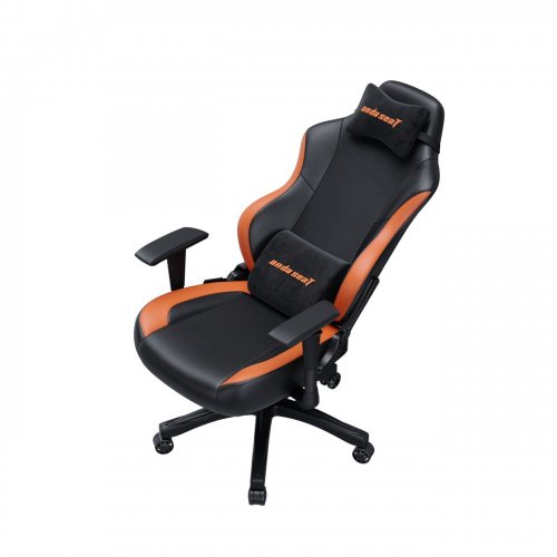 Игровое кресло Anda Seat Luna L (AD18-48-BO-PV) Black/Orange купить в Украине: Киев, Днепр, Харьков, Одесса  | Низкая цена, отзывы, характеристики от TELEMART фото