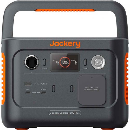 Купити Зарядна станція Jackery Explorer 300 Plus 300W 288Wh (21-0001-000010) - ціна в Києві, Львові, Вінниці, Хмельницькому, Франківську, Україні | інтернет-магазин TELEMART.UA фото