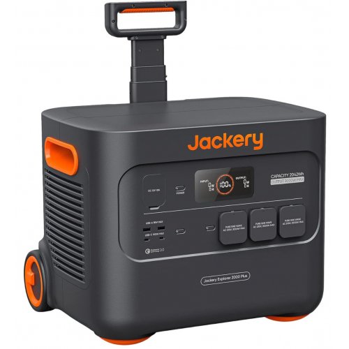 Купити Зарядна станція Jackery Explorer 2000 Plus 3000W 2042Wh (21-0001-000037) - ціна в Києві, Львові, Вінниці, Хмельницькому, Франківську, Україні | інтернет-магазин TELEMART.UA фото