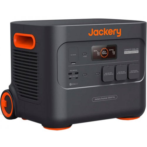 Купити Зарядна станція Jackery Explorer 3000 Pro 3000W 3024Wh (70-3000-EUOR01) - ціна в Києві, Львові, Вінниці, Хмельницькому, Франківську, Україні | інтернет-магазин TELEMART.UA фото