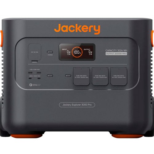 Купити Зарядна станція Jackery Explorer 3000 Pro 3000W 3024Wh (70-3000-EUOR01) - ціна в Києві, Львові, Вінниці, Хмельницькому, Франківську, Україні | інтернет-магазин TELEMART.UA фото