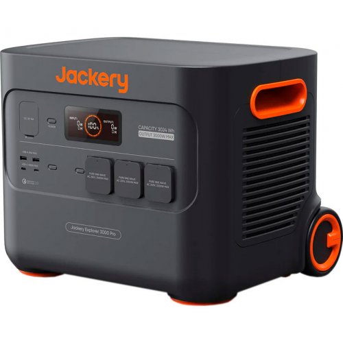 Купити Зарядна станція Jackery Explorer 3000 Pro 3000W 3024Wh (70-3000-EUOR01) - ціна в Києві, Львові, Вінниці, Хмельницькому, Франківську, Україні | інтернет-магазин TELEMART.UA фото