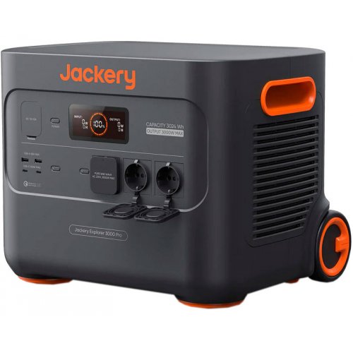 Купити Зарядна станція Jackery Explorer 3000 Pro 3000W 3024Wh (70-3000-EUOR01) - ціна в Києві, Львові, Вінниці, Хмельницькому, Франківську, Україні | інтернет-магазин TELEMART.UA фото